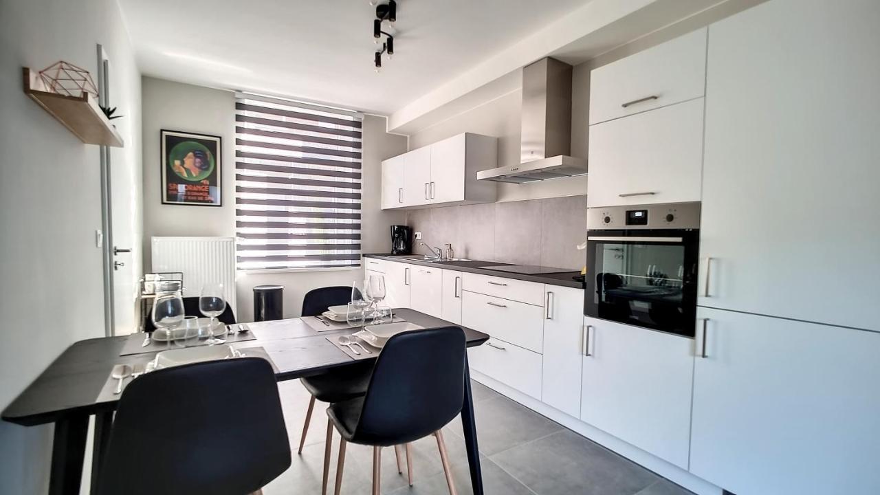 Appartement Cosy Et Familial Avec Terrasse Theux Exteriör bild