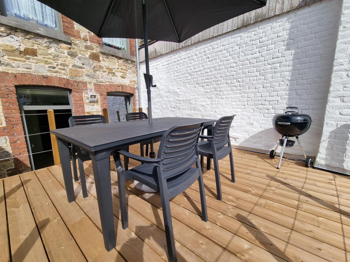 Appartement Cosy Et Familial Avec Terrasse Theux Exteriör bild