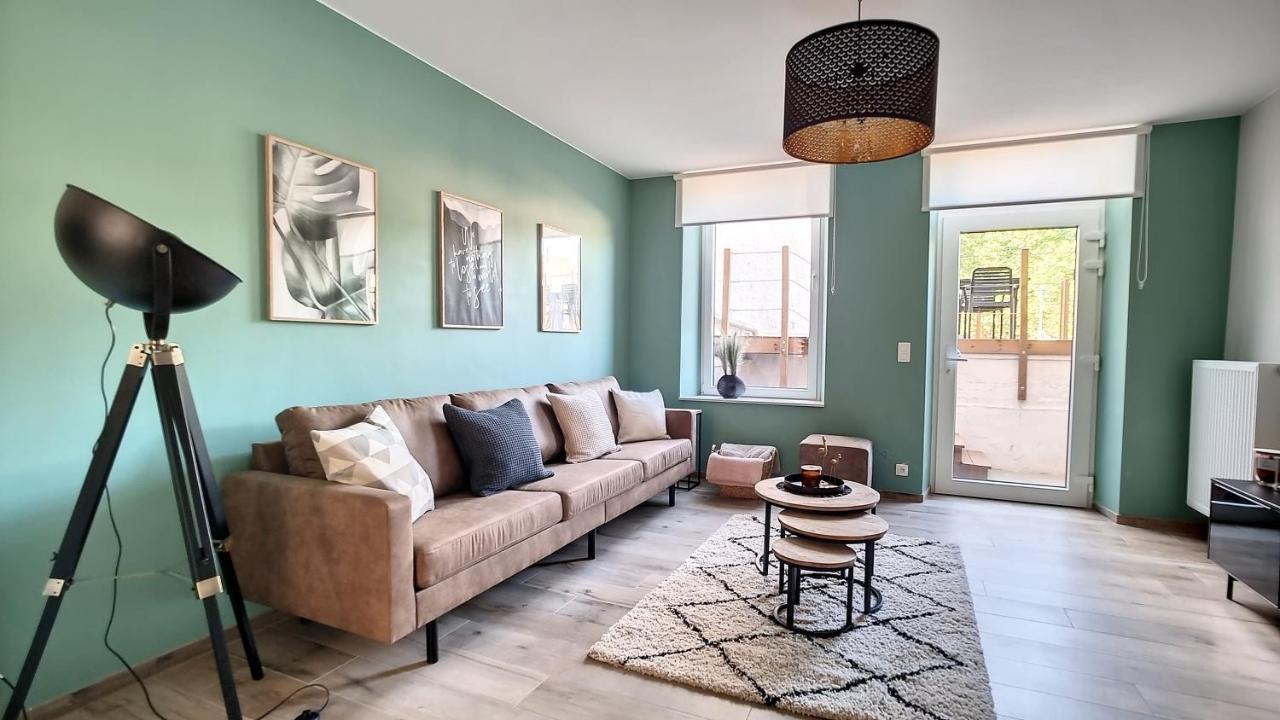 Appartement Cosy Et Familial Avec Terrasse Theux Exteriör bild